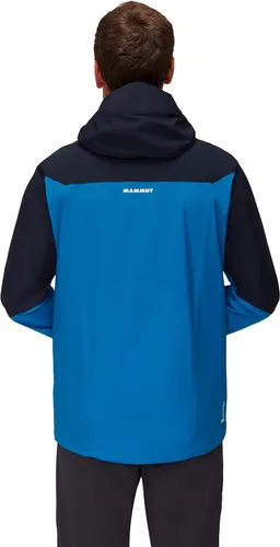 Vista 2 de Mammut Chaqueta para hombre Azul marinonaranja