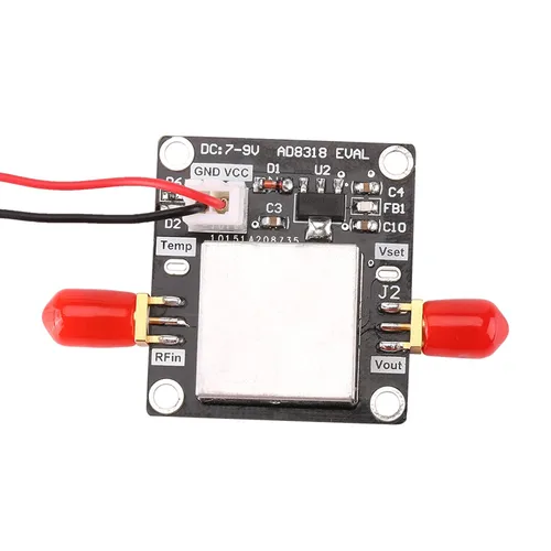 Vista 3 de Hilitand AD8318 1M-8GHz 70dB detector logarítmico, amplificador logarítmico RF, montaje, paquete de plástico