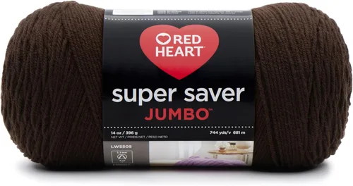 Vista 32 de Red Heart Super Saver Jumbo Ovillo de lana, Amatista