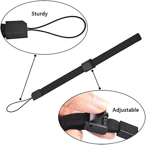 Vista 6 de TNE Knuckle Straps with Wrist Straps & Thumbstick Covers for Oculus Quest 2 VR Anti-Drop Hand Grip Accessories for Quest 2 Gaming Headset Touch