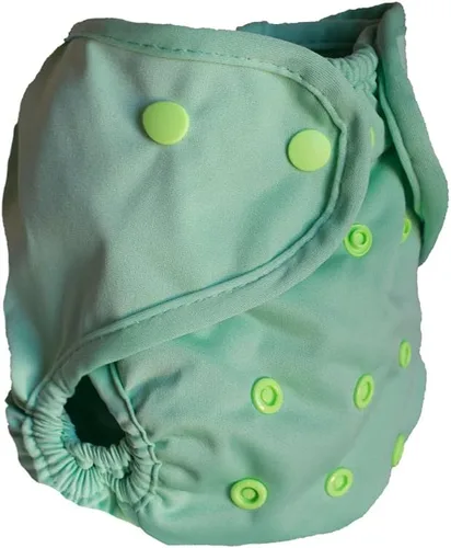 Vista 5 de Pañales de tela con botones, tamaño único, talla única Se ajusta a todos, Cereza