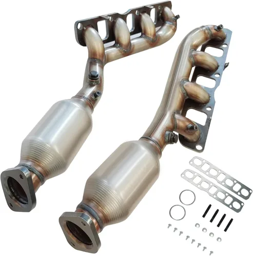 Vista 9 de Convertidor catalítico del colector delantero compatible con Nissan Sentra 2009-2016 1.8L/2.0L SULEV Emisiones S/SL/SR/SV (compatible con EPA)