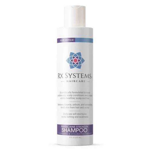 PF Physicians Strength Champú para caspa, psoriasis, dermatitis seborreica y eccema con ácido salicílico, cura la picazón, el cuero cabelludo rojo y
