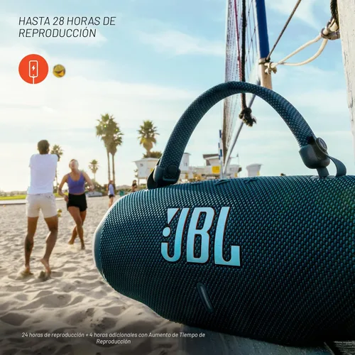 Vista 4 de JBL Charge 6 - Altavoz Bluetooth portátil impermeable y a prueba de caídas, sonido JBL Pro audaz con refuerzo de sonido AI, 28 horas de tiempo