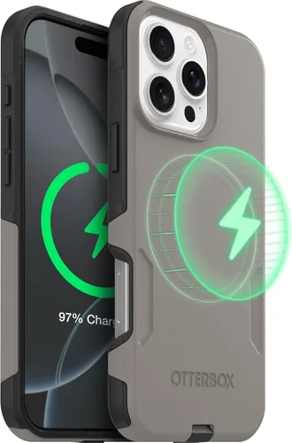 Vista 16 de OtterBox Funda para iPhone 16 Commuter Series - Baby Blue Jeans