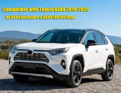 Vista 2 de Guardabarros para guardabarros de automóvil, protectores contra salpicaduras compatibles con Toyota RAV4 / Toyota RAV4 Hybrid 2019-2025