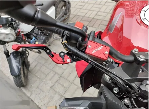Vista 3 de DOUKI Para Yamaha XJ6N XJ6 Diversion 2009 2010 2011 2012 2013 2014 2015 palanca de embrague de freno de motocicleta ajustable extensible plegable
