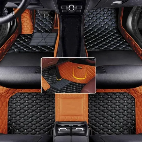Vista 13 de Alfombrillas de cuero para auto personalizadas de ajuste completo - Mejora el interior de tu auto con forros específicos para vehículos - Perfectas