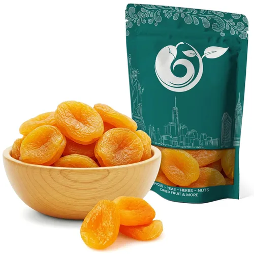 Vista 26 de NY Spice Shop Frutas secas y pasas (1 libra, anillos de piña, bajo azúcar - sin SO2)