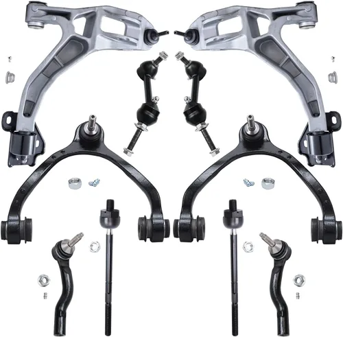 Vista 89 de Detroit Axle - Kit de brazos de control de extremo delantero RWD para cargador Chrysler 300 Dodge Challenger 11-19, brazos de control