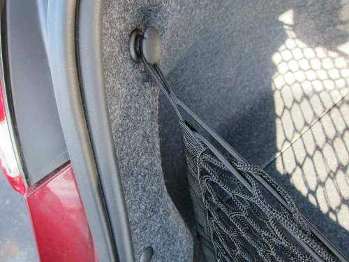 Vista 2 de Organizador de maletero para Chrysler 200 2015-2017 – Organizador de maletero de coche de malla – Red de carga para Coupe, Sedanes – Red de malla