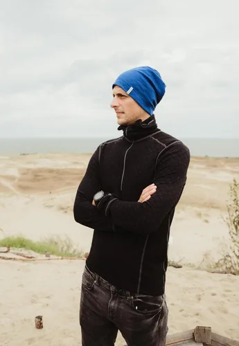 Vista 8 de Thermowave Xtreme Merino Wool Base Layer Mens High Neck Zip - Camisas térmicas