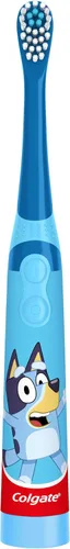 Vista 6 de Colgate Cepillo de dientes Bluey alimentado por batería para niños, extra