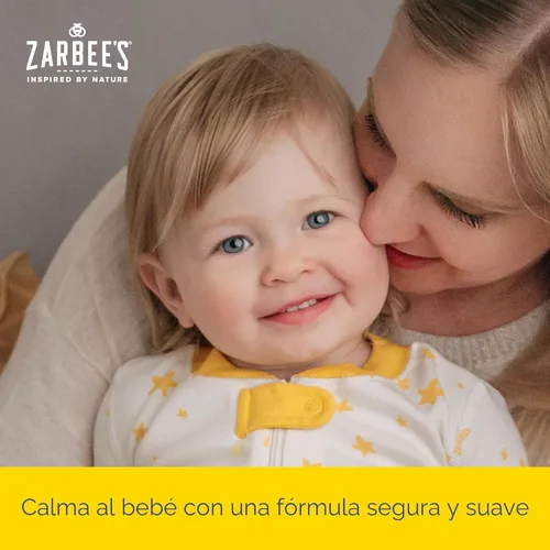 Vista 4 de Zarbee's Ungüento calmante para el pecho del bebé con eucalipto y lavanda, fórmula segura y eficaz sin petróleo, 1.5 onzas