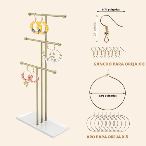 Vista 6 de Pizooro Juego de 3 cajas de cuentas de arcilla para hacer pulseras, 10500 piezas de cuentas para hacer joyas, cuentas redondas de letras con encanto