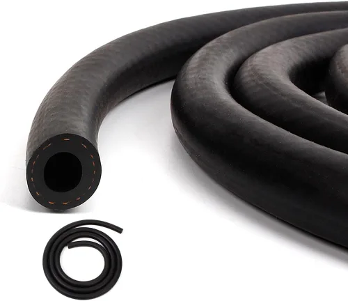 Vista 8 de MUGE RACING NBR - Manguera de línea de combustible de nailon negro, manguera de línea de combustible de 5/16 pulgadas de diámetro interior, adecuada