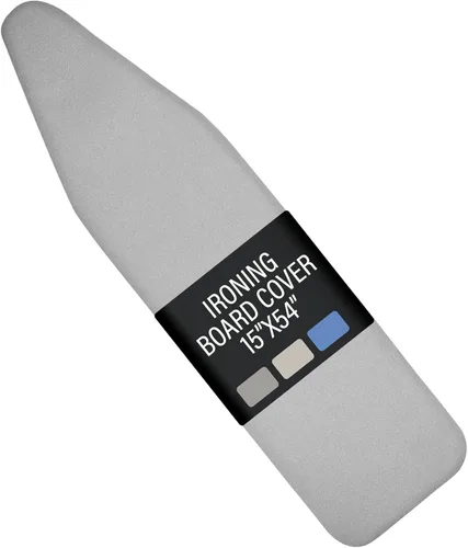 Vista 8 de Iwtmm Funda para tabla de planchar y almohadilla con revestimiento de silicona, acolchado grueso resistente a la quemadura, resistente para uso