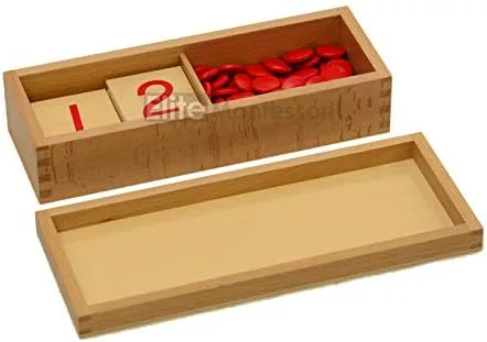 Vista 2 de Montessori tarjetas y contadores