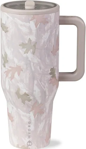 Vista 31 de HydroJug Traveler - Botella de agua de 40 onzas con asa y popote abatible, cabe en el soporte para tazas, vaso resistente a fugas, reutilizable