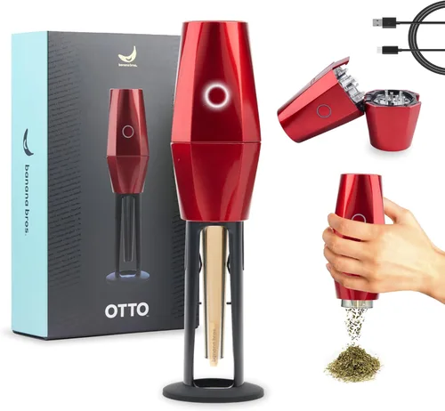 Vista 9 de Banana Bros OTTO Molinillo eléctrico inteligente para especias - Molinillo automático de hierbas con tecnología inteligente - Recargable por USB