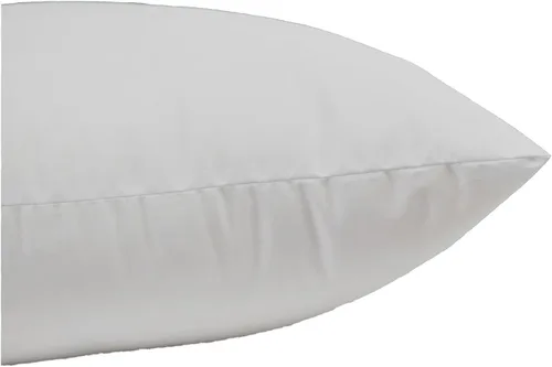 Vista 3 de MoonRest Forma de almohada cuadrada blanca de alta calidad con relleno de fibra de poliéster hipoalergénico, relleno de funda para manta de sofá, 15