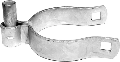 Vista 11 de Jake Sales Bisagra de poste de puerta de valla de enlace de cadena de 1-3/8 pulgadas, acero galvanizado, se adapta a tubería/poste de 1-3/8