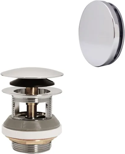 Vista 12 de Westbrass D98RK-12A - Drenaje de bañera de punta gruesa NPSM de 1-1/2 pulgadas con placa frontal ilusoria sin agujeros para canales de Bronce antiguo