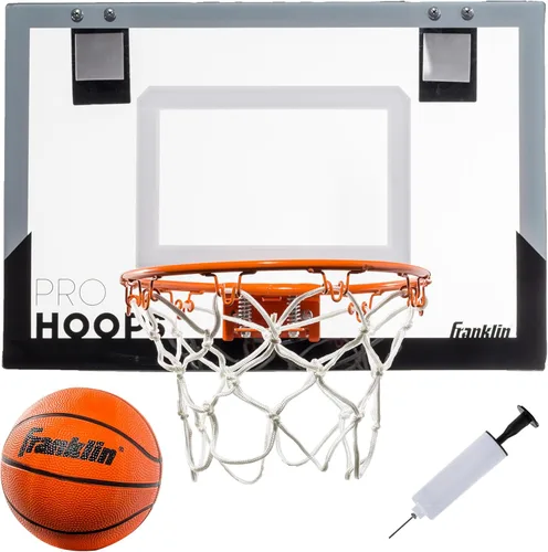 Vista 11 de Franklin Sports Mini Aros de Baloncesto - Mini Aro Interior Sobre la Puerta + Juegos de Baloncesto - Accesorio Perfecto para Dormitorio + Oficina