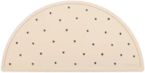 Vista 17 de mushie Mantel Individual de Silicona para Niños Diseño Antideslizante Libre de BPA (Abejas)