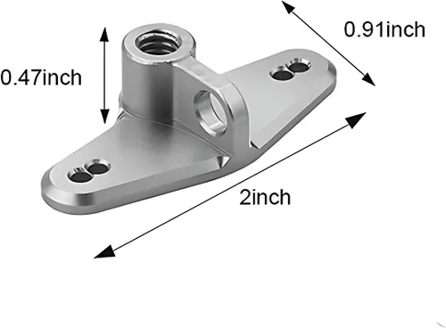 Vista 6 de RC2 Adaptador de montaje de bicicleta para DJI Mini 3 Pro/Mini 4 Pro/Mini 3/Neo controlador con pantalla 1/4 puerto de tornillo para montaje