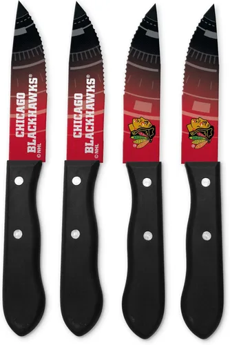 Vista 6 de The Sports Vault NHL unisex Steak Knives