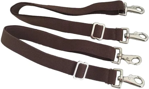 AJ Tack Par de correas elásticas para la pierna de la manta de repuesto