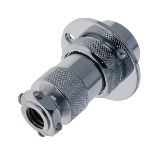 Vista 20 de Heyiarbeit Plata GX16 7A 2P Conector de Aviación Hembra Panel de Alambre Accesorios de chasis de alimentación Conector de metal Aviación 1 unids