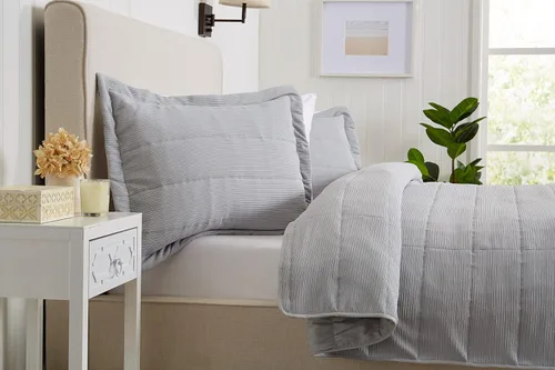 Vista 24 de Juego de edredón y fundas de almohada de terciopelo tamaño King, terciopelo de lujo de doble cara, juego de ropa de cama pesado de 3 piezas