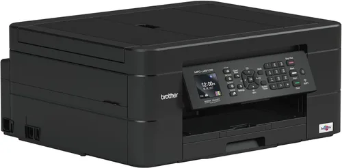 Vista 11 de Brother Impresora inalámbrica de inyección de tinta MFC-J491DW todo en una, impresora a color multifunción, impresión dúplex, impresión móvil
