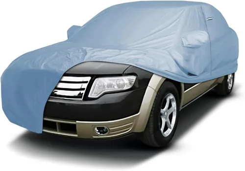 Vista 31 de iCarCover Funda Premium para Automóvil para Ford Mustang Coupe Convertible GT Mach 1 Saleen Fastback SOV 1979-2004, de Servicio Pesado, Impermeable