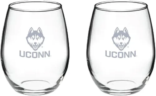 Vista 46 de RFSJ Juego de 2 copas de vino o bebidas con logotipo de Satin Frost (Alabama)