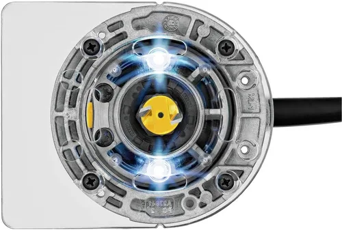 Vista 4 de Torque compacto de velocidad variable rebajadora con LED DeWalt DWP611 1.25 de HP Max