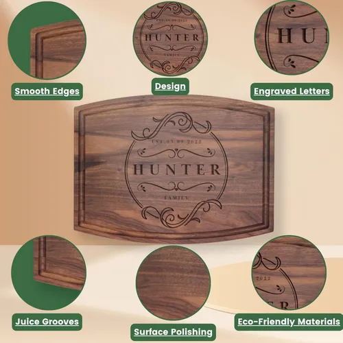 Vista 8 de Custom Cutting Board, Anniversary Gifts, Personalized Cutting Board, Gift For Dad, Couples Gifts, Personalized Charcuterie Board, wedding gifts for