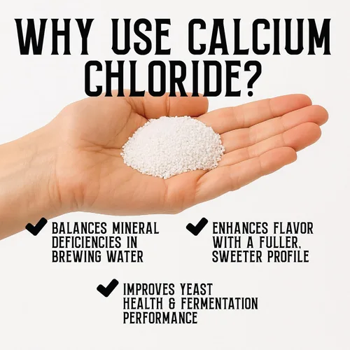 Vista 4 de Craft A Brew - Cloruro de calcio - Sal de elaboración primaria - Ingredientes de elaboración casera - 4oz