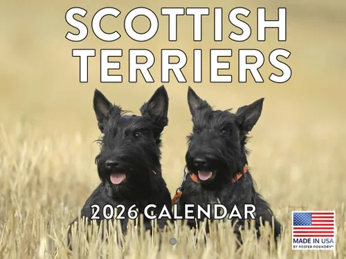 Vista 107 de Calendario de pared mensual 2025 Great Dane de 12 meses, fabricado en Estados Unidos