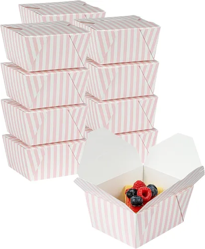 Vista 165 de Restaurantware Bio Tek - Cajas para llevar de 30 onzas, 200 loncheras para llevar, cierre de tabulación, resistentes al calor, desechables, de papel