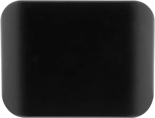 Vista 3 de United Pacific Cubierta de enganche de plástico negra para receptores de enganche de remolque de 2" X 2", (77008)