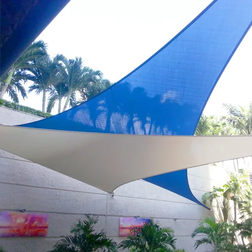 Vista 7 de E&K Sunrise 2' x 2' x 2.8' Sun Shade Sail Right Triangle Canopy Shade Cover with A Ring Steel Cable Wire UV Block for Pergola Patio Backyard Garden
