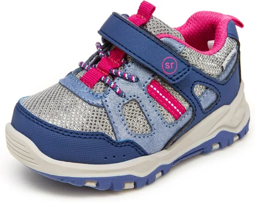 Vista 9 de Stride Rite 360 Boys' Artin 2.0 Sneaker Azul/Rosa