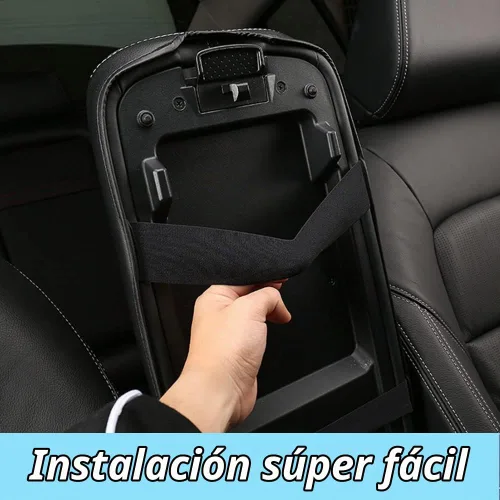 Vista 3 de XITER Con logotipo "Altima" protector para reposabrazos de automóvil, 1 almohadilla de cuero para consola central para Nissan Altima 2013-2018