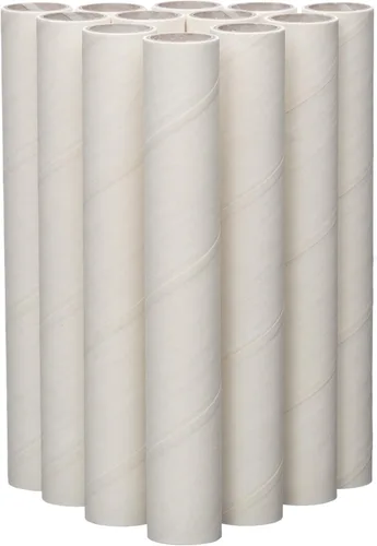 Vista 5 de Lady Mary/Ateco - Tacos de cartón con revestimiento de pergamino de 4 pulgadas, paquete de 12, color blanco