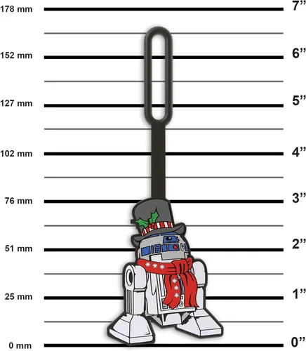 Vista 5 de Paquete de etiquetas navideñas de Lego Star Wars