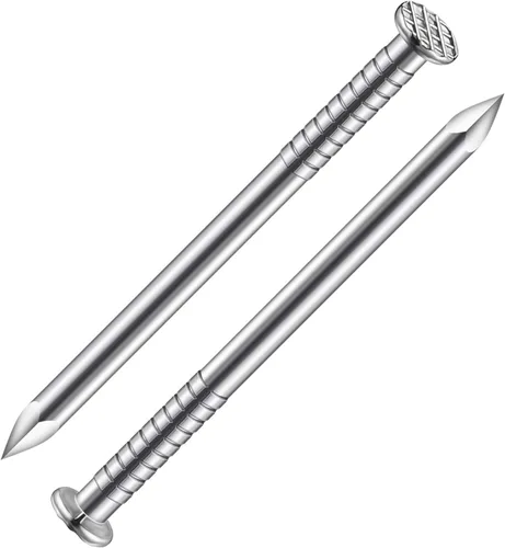 (160 piezas) Clavos de acero inoxidable 304 de 1-1/2 pulgadas, clavos para colgar, clavos de pared, espigas, clavos largos
