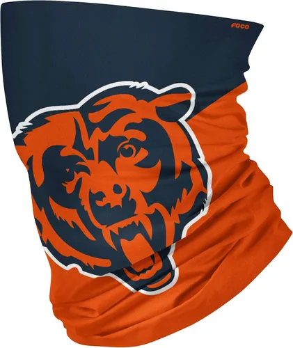 Vista 170 de FOCO NFL unisex-adult Nfl Team Logo Neck Gaiter Multiuse Logotipo grande.